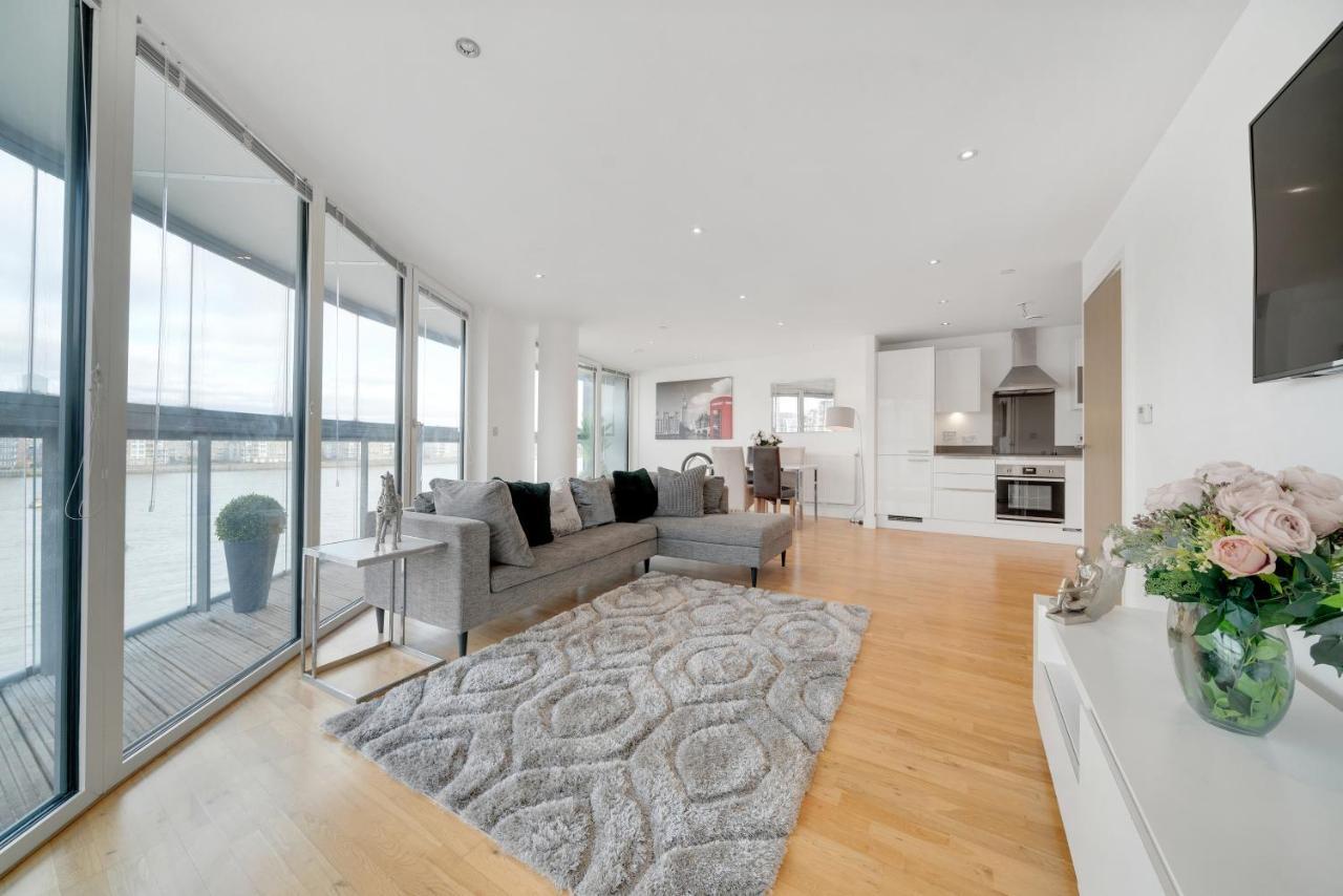 Large 2Bed 2Bath Apartment Beautiful River Views London Greenwich Cutty Sark - Perfect For Long Stay, Business, Leisure And Relocations Zewnętrze zdjęcie